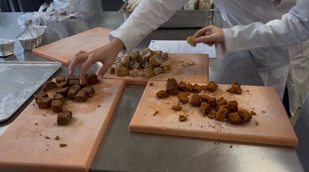 pan sin gluten crujiente y artesanal.”